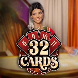 32 Cards slot visual from Ezugi available on onlywincanada.ca