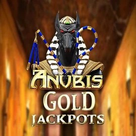 Anubis Gold Jackpots online game logo by Inspired Gaming on onlywincanada.ca
