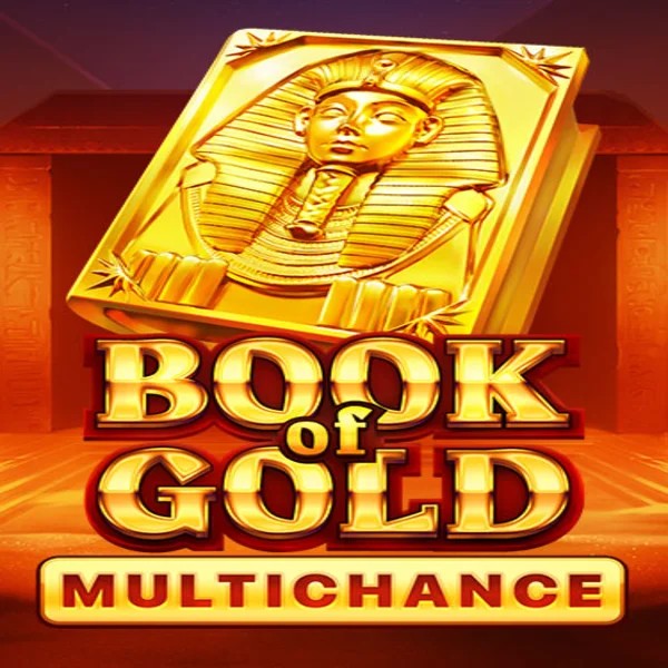 Book of Gold Multichance slot visual from Playson available on onlywincanada.ca