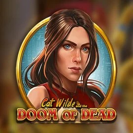 Slots logo of Cat Wilde and the Doom of Dead from Play'n GO at Onlywin Casino