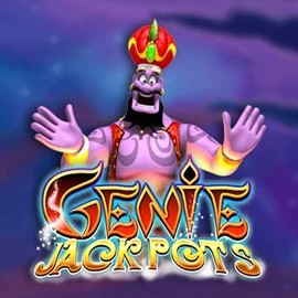 Genie Jackpots slot logo by Blueprint Gaming at Onlywin Casino