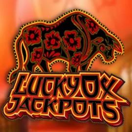 Lucky Ox Jackpots slot logo by Rival at Onlywin Casino