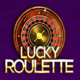 Lucky Roulette online game logo by Belatra Games on onlywincanada.ca
