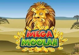 Mega Moolah slot by Games Global, showcased at onlywincanada.ca – game logo