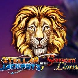 Stellar Jackpots with Serengeti Lions logo by Lightning Box Game at Onlywin Casino